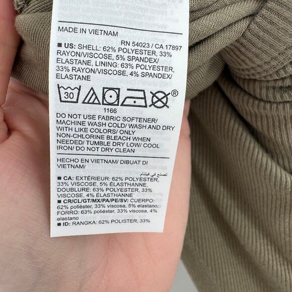 Old Navy Active Ultralite Womens Medium Green Athletic Racerback Tank Maxi Dress - Picture 8 of 10